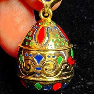 Joan Rivers Vintage Russian Holiday Egg